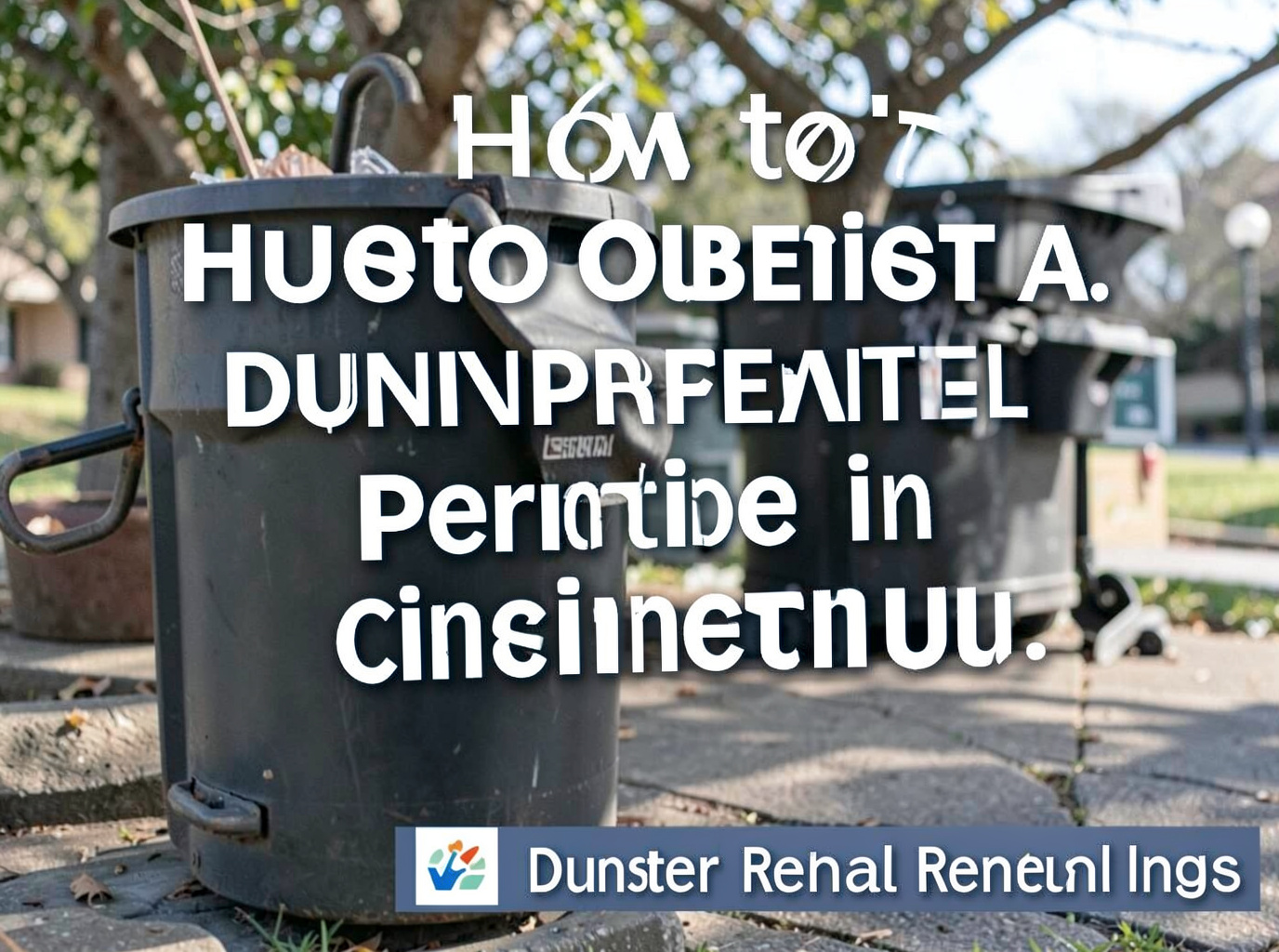 How to Obtain a Dumpster Rental Permit in Cincinnati
